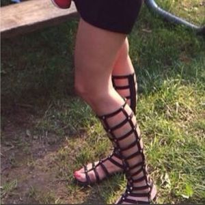 Shi by journeys hight knee sandals